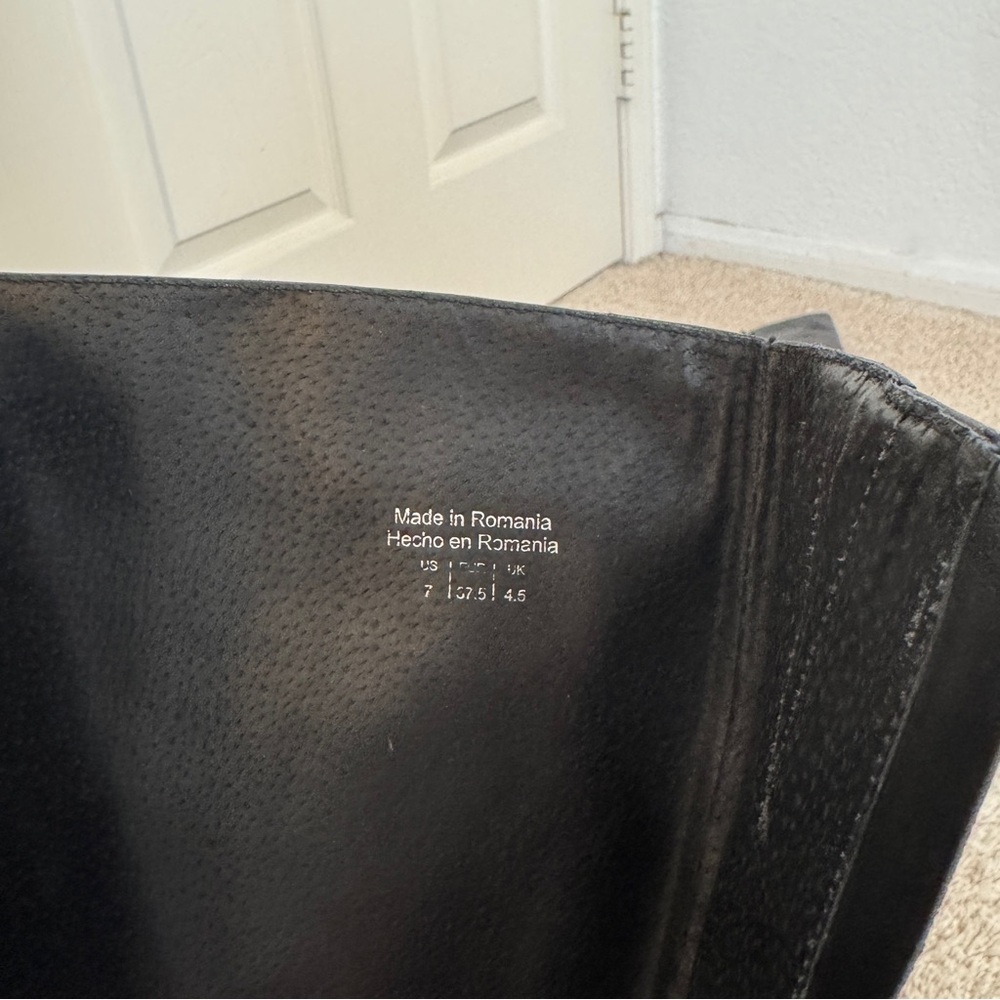 ALDO Black Knee High Boot 2859 Bosnia - Picture 5 of 8